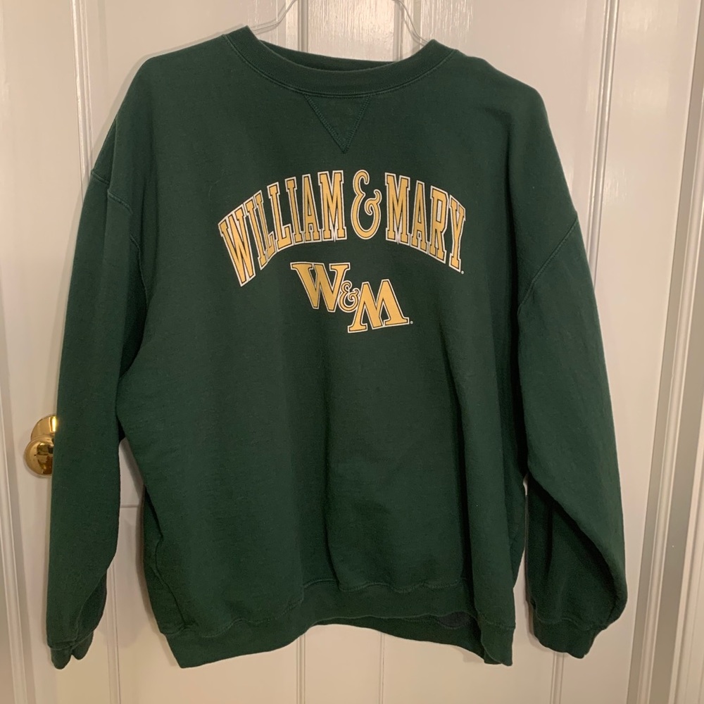 Green William and Mary Crew neck